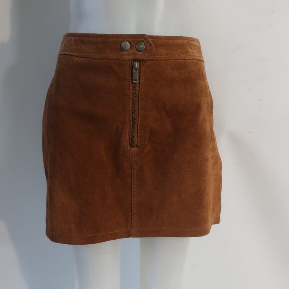 Blank NYC Dresses & Skirts - Womens BlankNYC Brown (Item- 61) Suede Mini Skirt 30